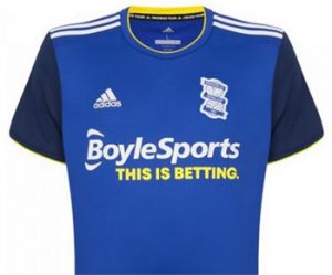 Birmingham City Football Club First Team Kit